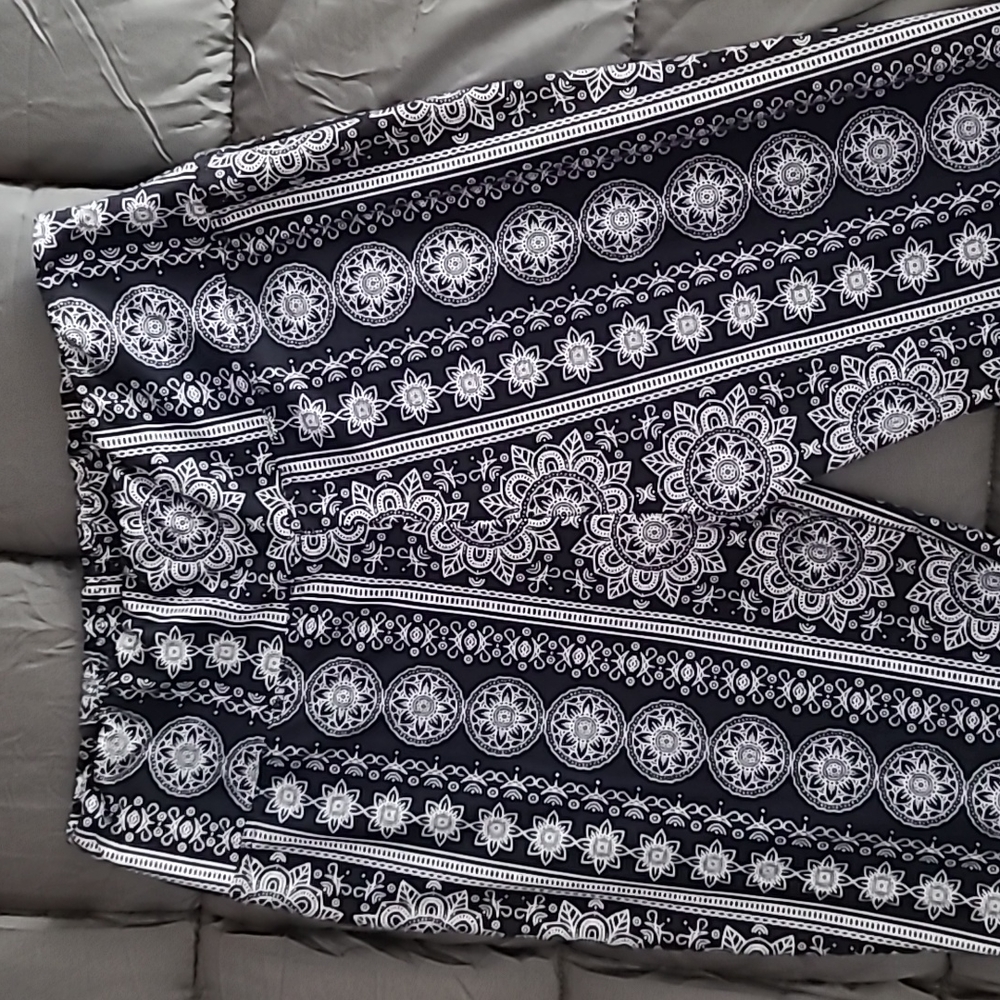 Satina Palazzo Pants in Chakra Blue - Picture 7 of 9